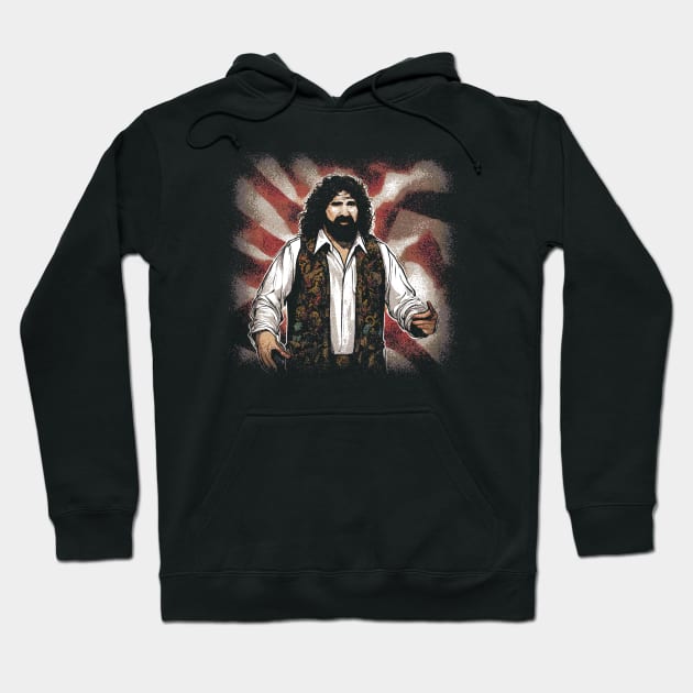 Mick Foley Hoodie by alesyacaitlin